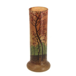 LEGRAS (non marqué) - Vase rouleau, base