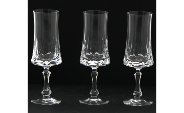 BAYEL - 12 flûtes à champagne en cristal