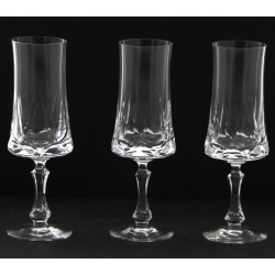 BAYEL - 12 flûtes à champagne en cristal