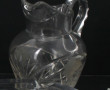 Lot de verrerie comprenant un vase roule