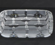 Vide-poche en cristal transparent et cri