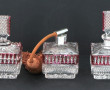 Nécessaire de toilette en verre moulé co