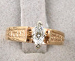 FRAIS REDUITS A 15 % TTC - Bague en or j