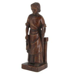 Sculpture en bois représentant St Joseph