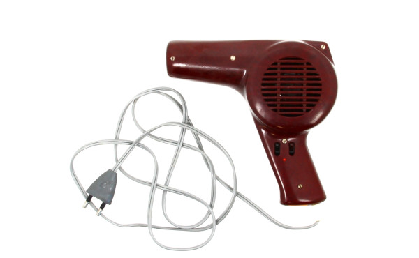 Sèche-cheveux vintage en bakélite, vinta