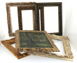 Lot de 6 cadres anciens dont style Napol