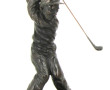 Golfeur, sujet décoratif en résine, pati