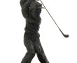 Golfeur, sujet décoratif en résine, pati