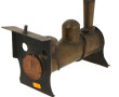Objet en laiton en forme de locomotive, 
