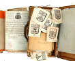 HERALDIQUE - GENEALOGIE - Valisette anc