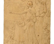 Plaque ou modèle préparatoire en terre c