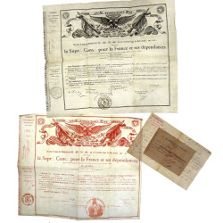 FRANC-MACONNERIE - 2 diplômes maçonnique