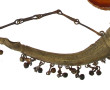Instrument de musique en Dhokra, L 35 cm