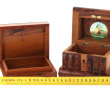 Lot de 2 coffret dont un en loupe en tro
