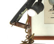 Petit microscope ancien en coffret bois 