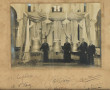 Photographie ancienne à décor d'une inau