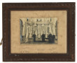 Photographie ancienne à décor d'une inau