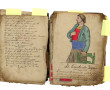 Rare recueil de chansons manuscrites, pa