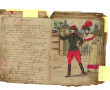 Rare recueil de chansons manuscrites, pa