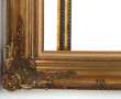 Lot de 4 cadres en bois doré Xxe (dimens