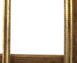 Lot de 4 cadres en bois doré Xxe (dimens
