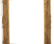 Lot de 4 cadres en bois doré Xxe (dimens
