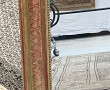 Miroir XIXème en bois et stuc doré, H 11