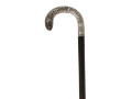Canne ancienne avec pommeau en argent, L
