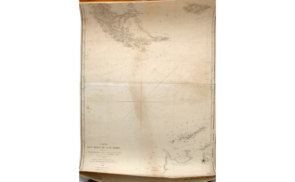 CARTES MARITIMES XIXe: - Carte des mers