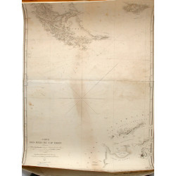 CARTES MARITIMES XIXe: - Carte des mers