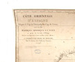 CARTES MARITIMES XIXe - 3 cartes: - Car