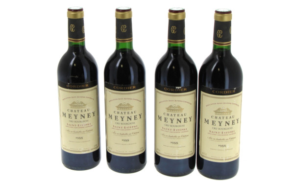 4 B St ESTEPHE Ch MEYNEY 1988 Cordier