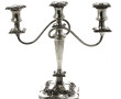 Candélabre à 3 bras de lumière, en métal