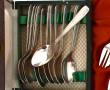 Service à gâteaux en inox comprenant 12 
