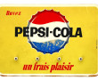 PEPSI-COLA - Petit panneau publicitaire 