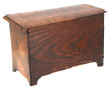 Petite commode de maîtrise en noyer, ouv