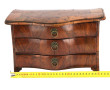 Petite commode de maîtrise en noyer, ouv