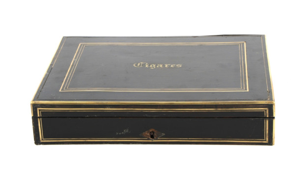Coffret à cigares Napoléon III en bois n