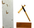 DUPONT - Stylo encre en vermeil, plume o