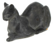 CHAT couché, stylisé ART DECO - Importan