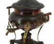Petit samovar à décor de fleurs, palmett