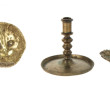 Coupelle en bronze à décor d'une tête de