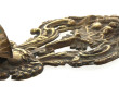 Bénitier d'applique en bronze de forme r