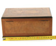 Coffret ancien en placage et marqueterie
