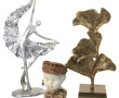 Lot de bibelots modernes : vase en forme