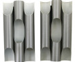 Paire d'appliques murales en aluminium b