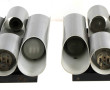 Paire d'appliques murales en aluminium b