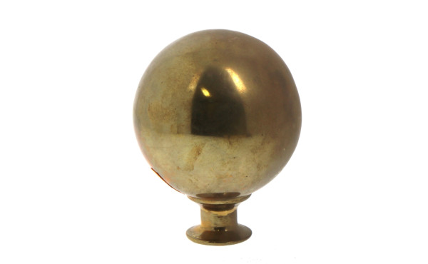 Boule de rampe d'escalier XIXe en laito