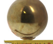 Boule de rampe d'escalier XIXe en laito