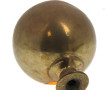 Boule de rampe d'escalier XIXe en laito